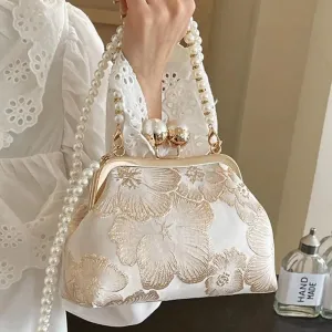 Embroidery Shoulder Purse