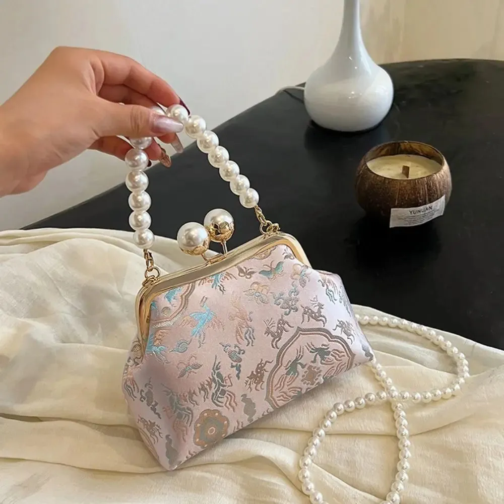 Embroidery Shoulder Purse