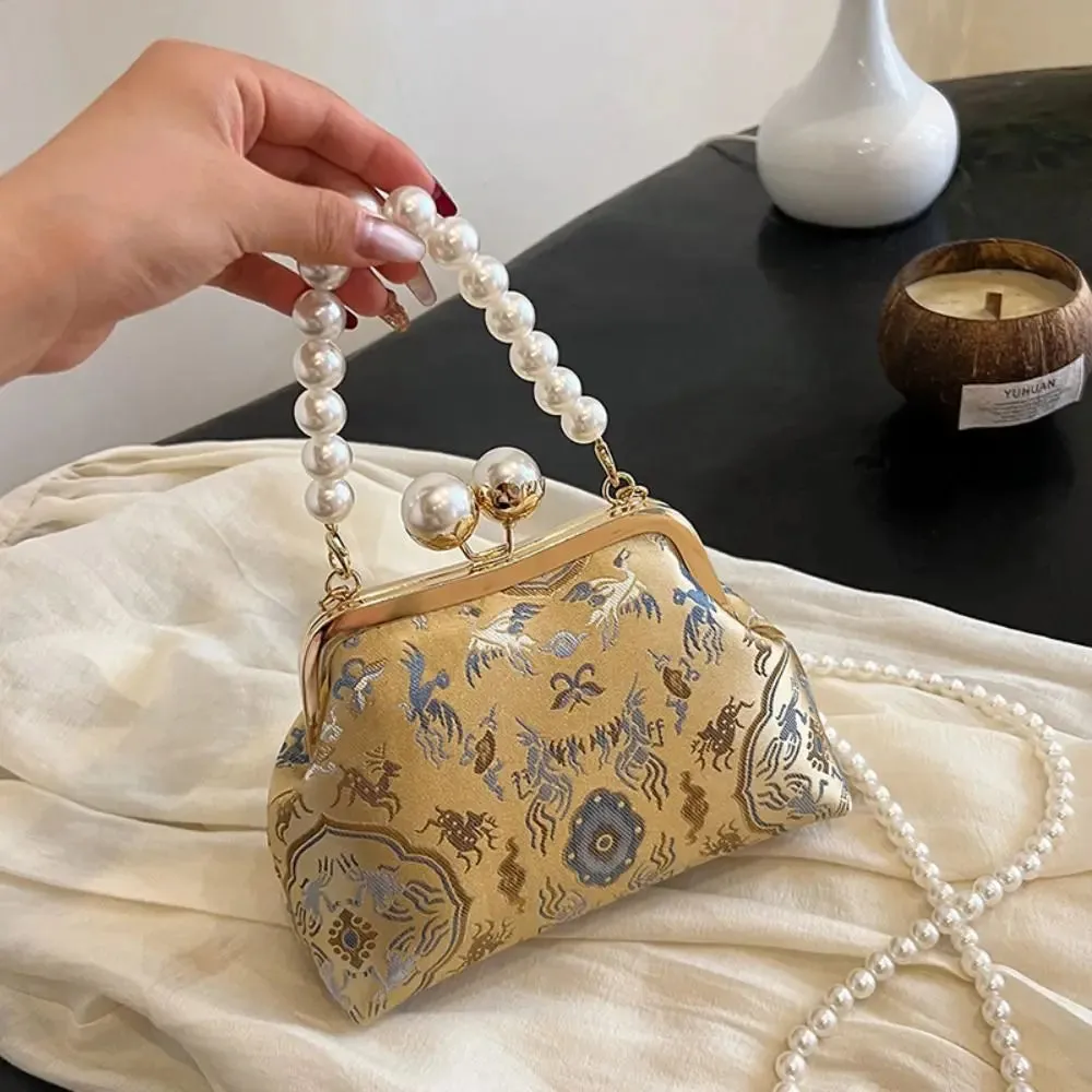 Embroidery Shoulder Purse