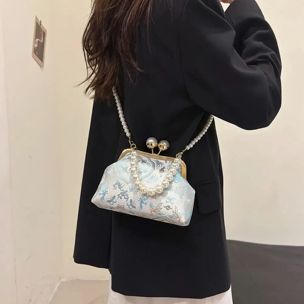 Embroidery Shoulder Purse