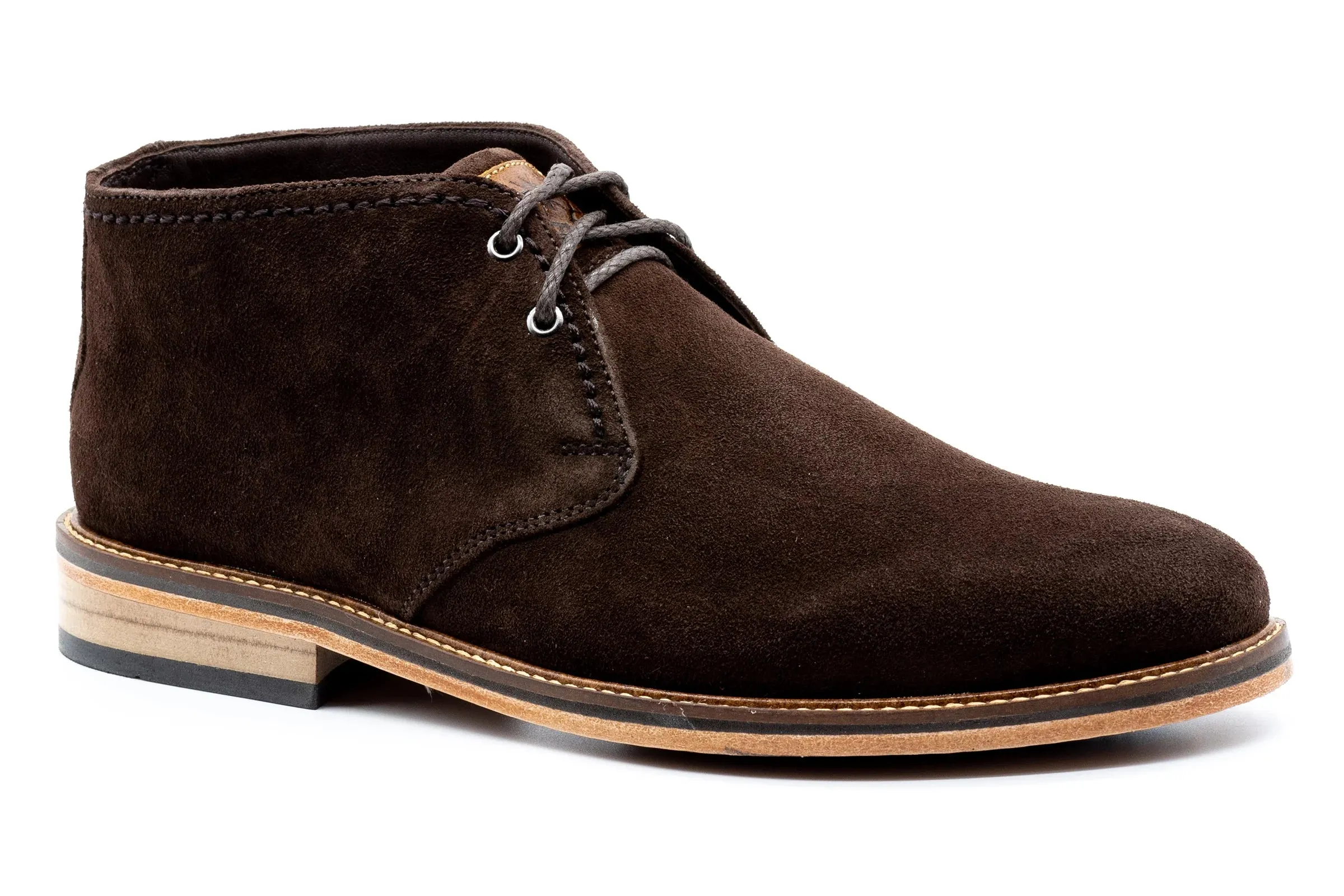 Ernest Safari African Kudu Suede Leather Chukka Boots