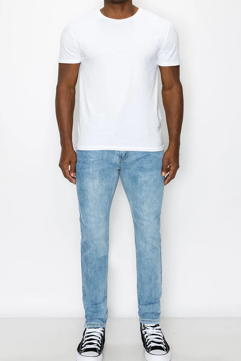 Essential Denim Skinny Jeans - Blue Sky