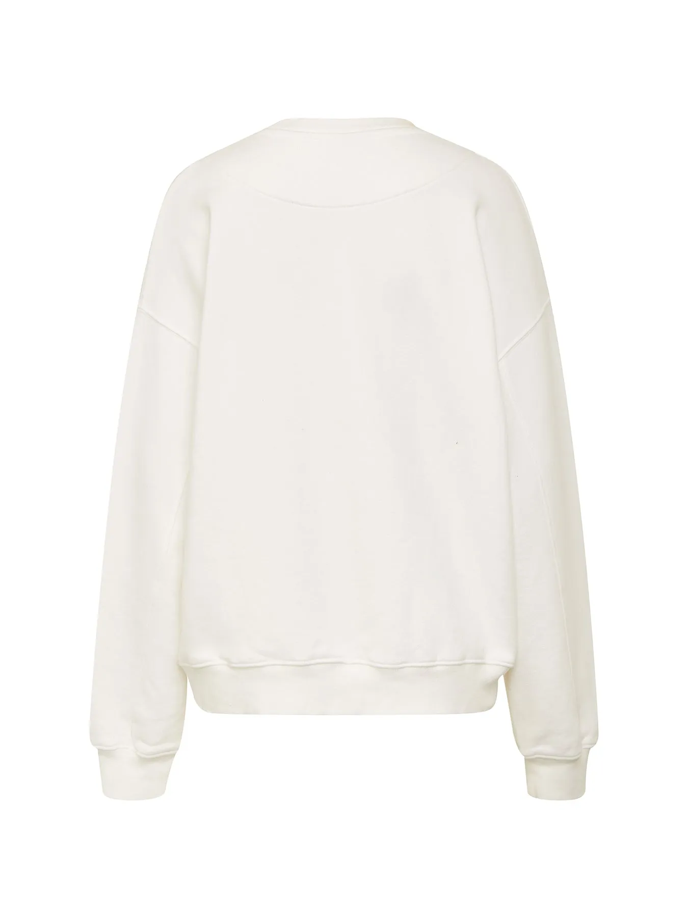 ESSENTIALS - College Sweater  •  Off-White