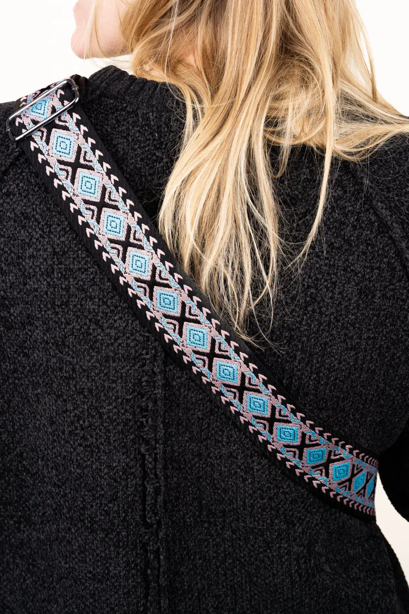 Essex Guitar Strap Black Ali Sling Bag