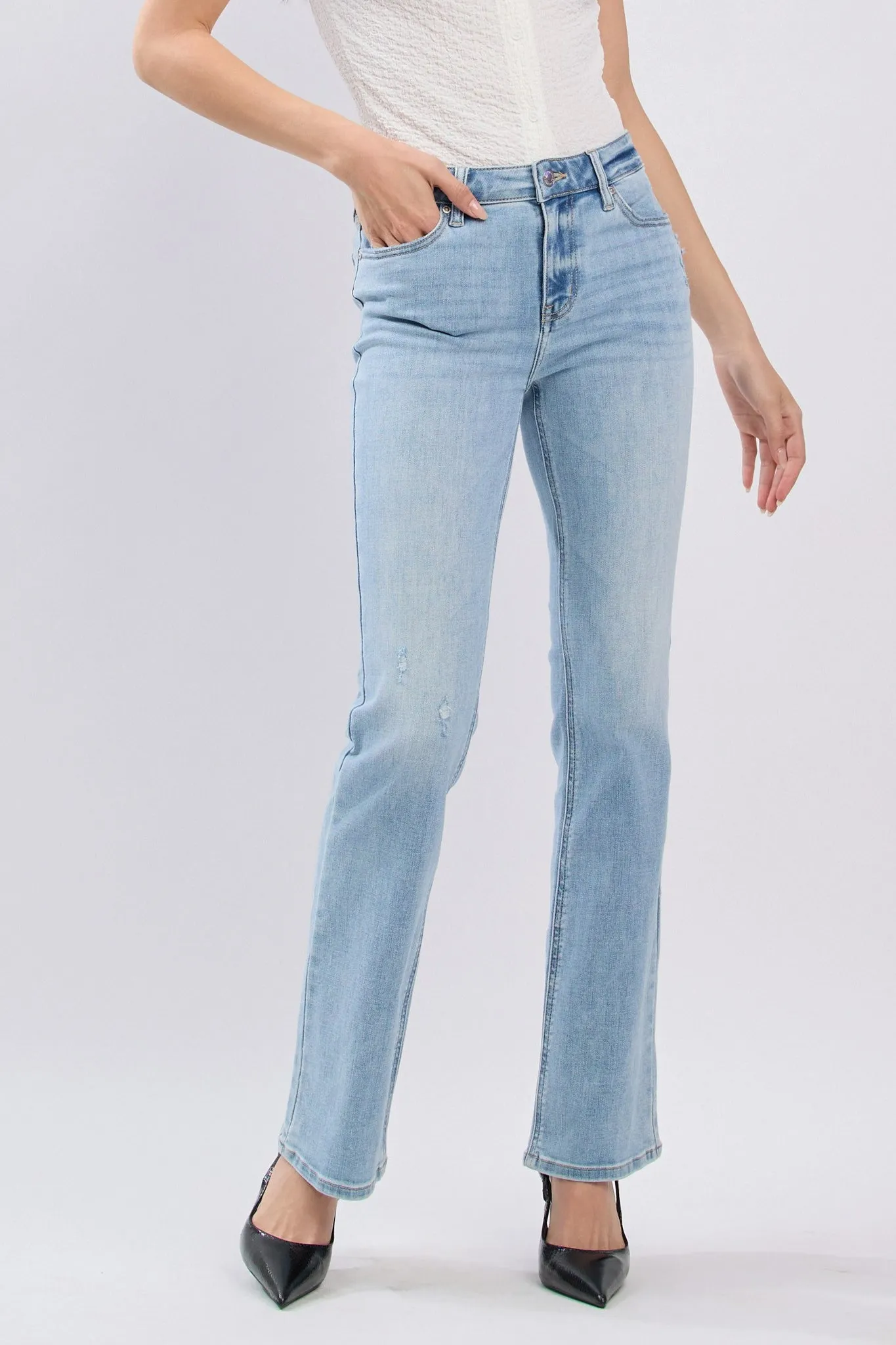 Eunina Imogen Bootcut Jeans in Drift