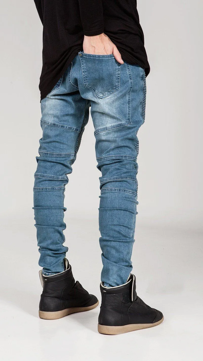 European Ripped Style Skinny Jeans