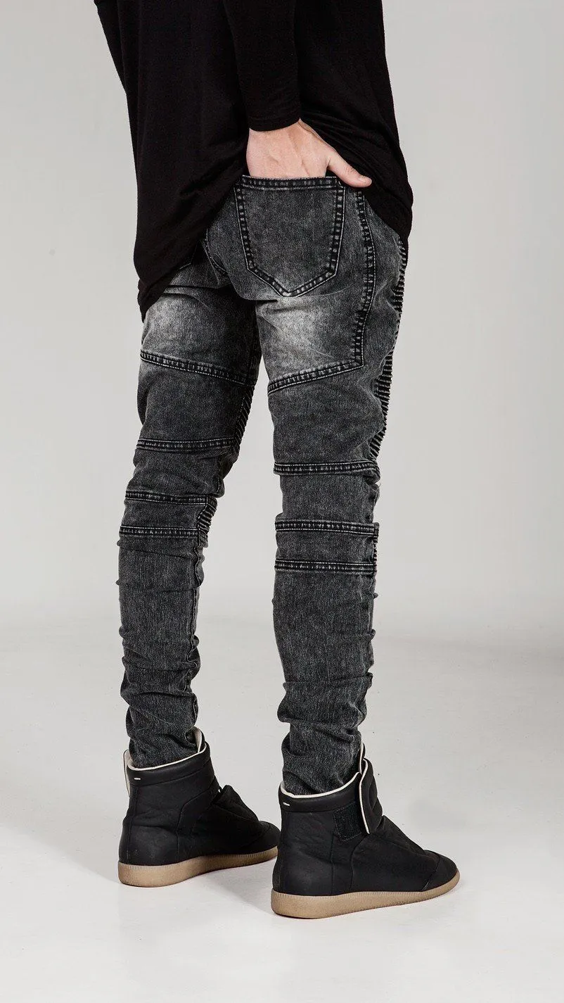 European Ripped Style Skinny Jeans