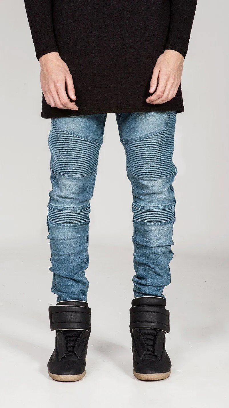 European Ripped Style Skinny Jeans