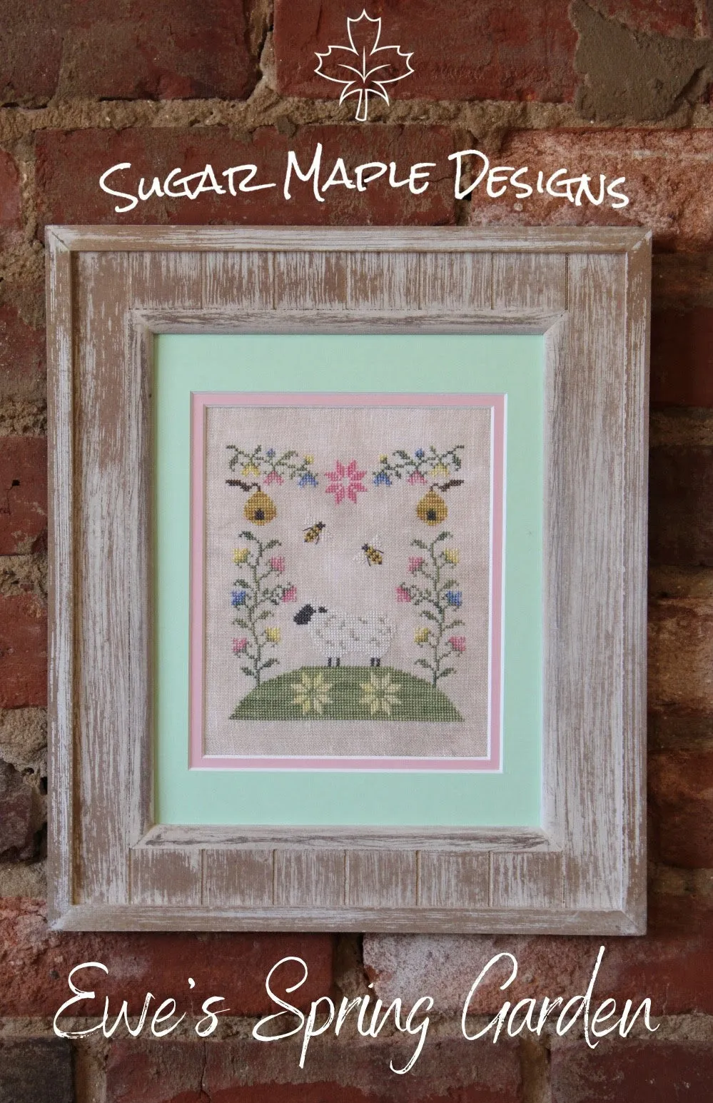 Ewe's Spring Garden - Sugar Maple Designs - Cross Stitch Pattern