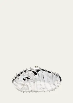 Ezara Wavy Clutch Bag