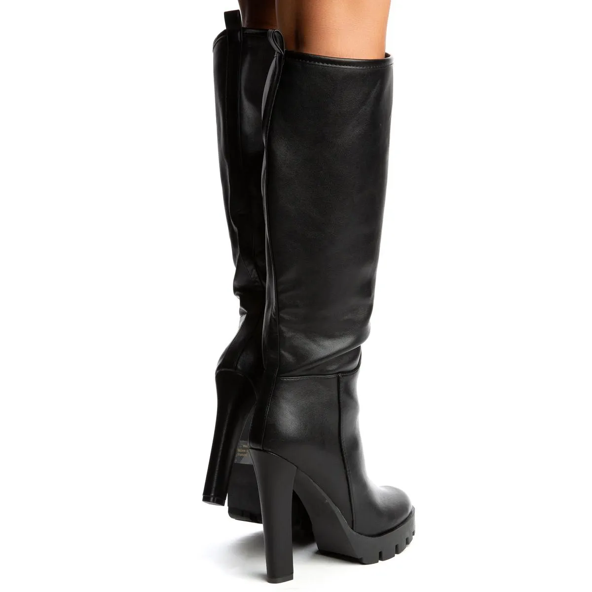 Faithful Chunky Platform Heel Boots