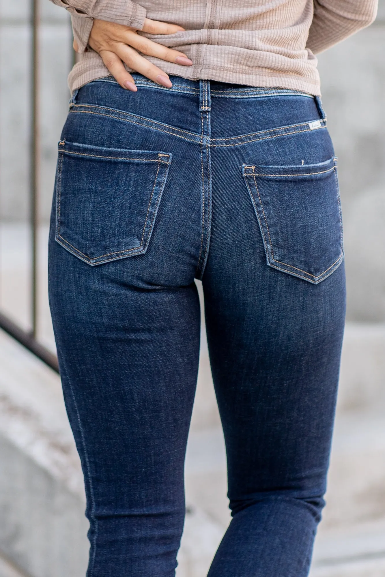 Farrah High Rise Ankle Skinny