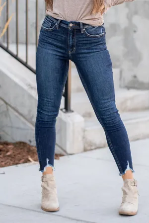 Farrah High Rise Ankle Skinny