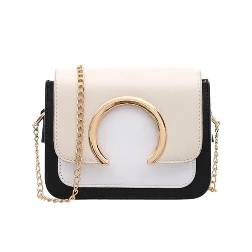 Fashion Women's handbag with Round Patchwork