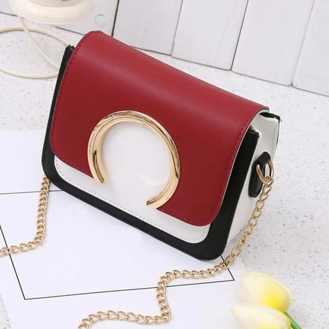 Fashion Women's handbag with Round Patchwork