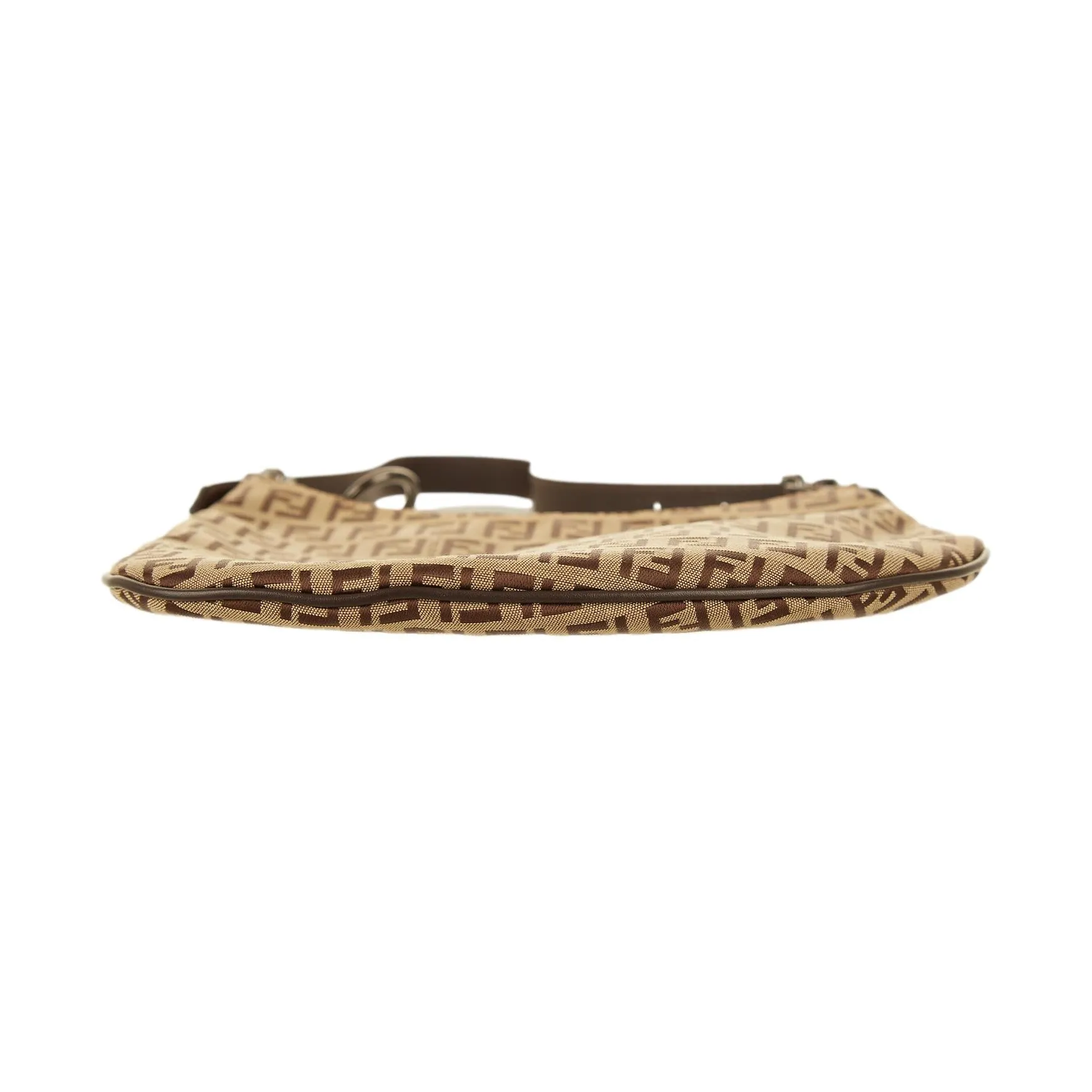 Fendi Beige Logo Mini Shoulder Bag