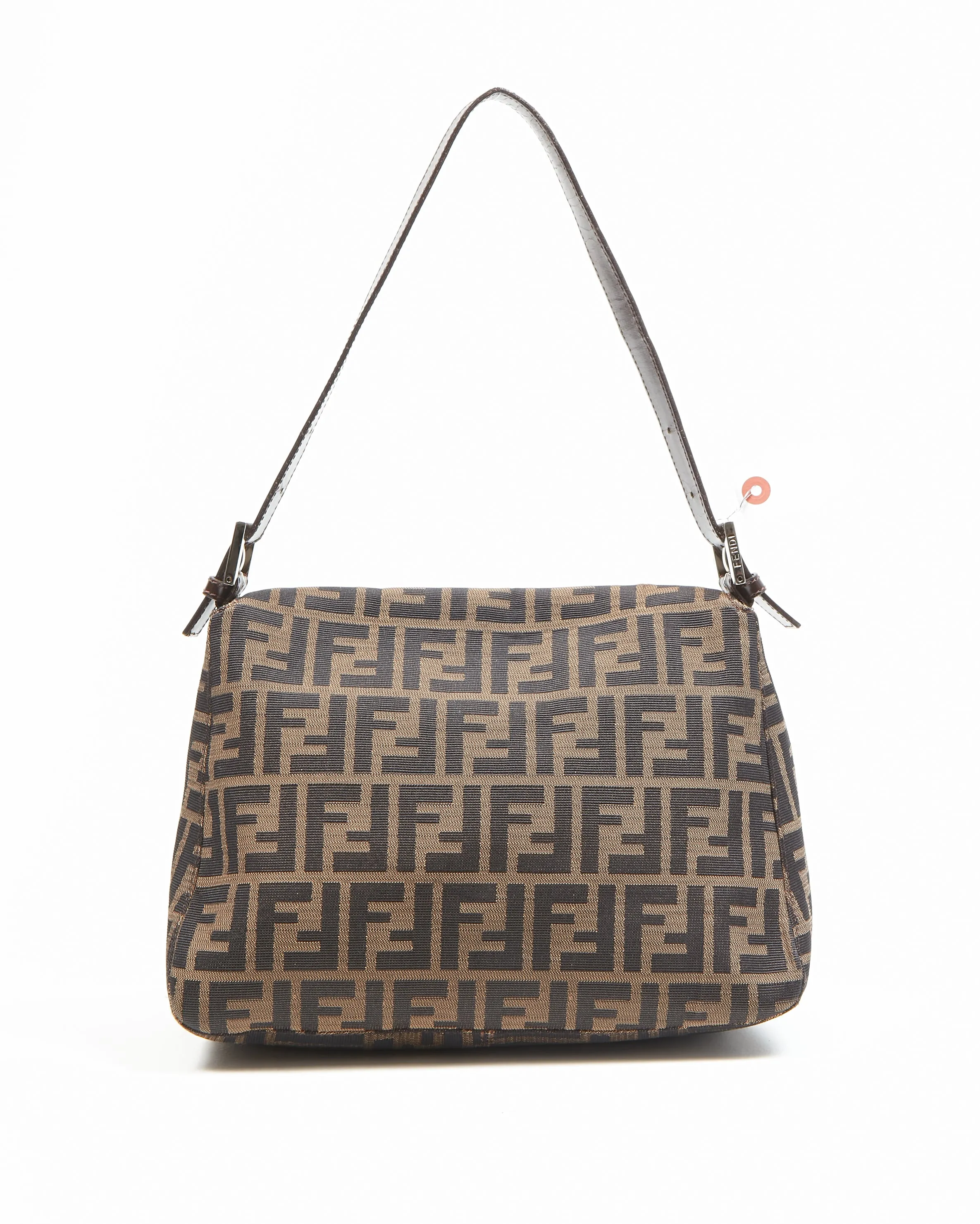 Fendi Brown Zucca Print Mamma Forever Shoulder Bag