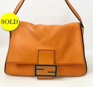 Fendi Leather Mama Forever Shoulder Bag