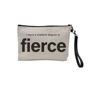 Fierce make-up bag