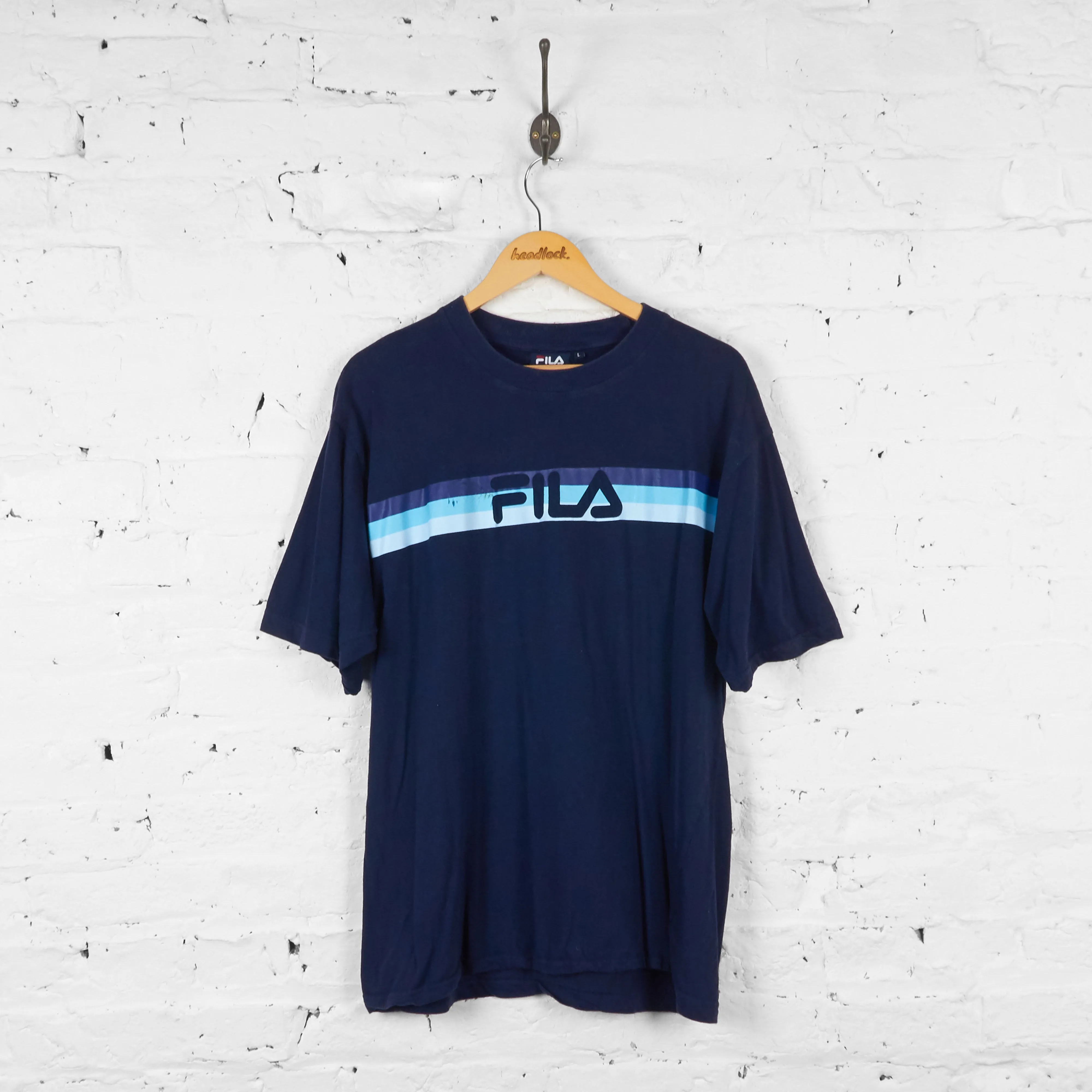 Fila T Shirt - Blue - L