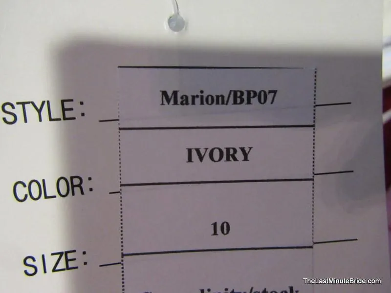 Fiore Couture Marion BP07