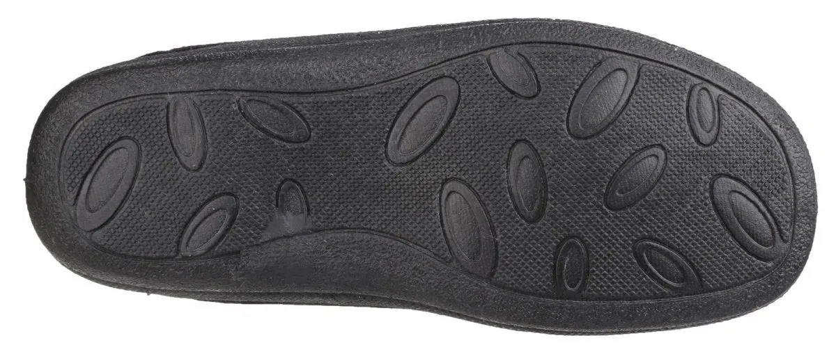Fleet & Foster Levitt Touch Fastening Ladies Bootie Slippers