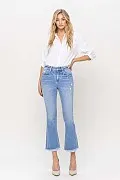 Flying Monkey High Rise Kick Flare Jean