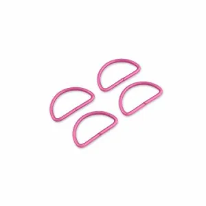 Four Tula Pink 1-1/2in D-Rings  --- Sallie Tomato