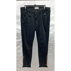 Frame Denim Le Skinny De Jeanne Stagger Zip Jeans 32