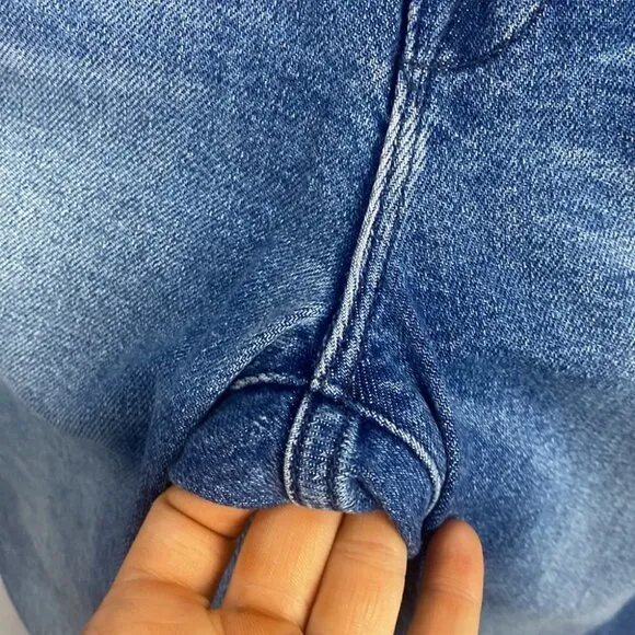 Frame Le High Skinny Gusset Step Hem Jeans in Oakley - Size 27