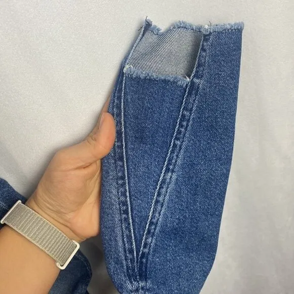 Frame Le High Skinny Gusset Step Hem Jeans in Oakley - Size 27