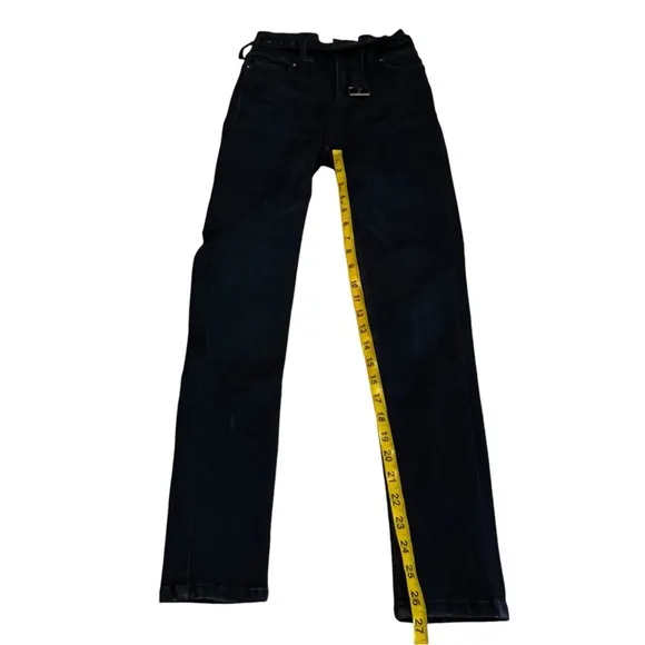 Free People We the Free Super High Rise Retro Jeans with matching Denim Belt 24