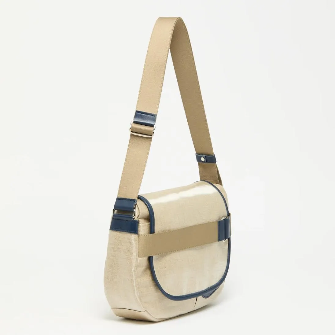 GABY Linen Summer Messenger Bag