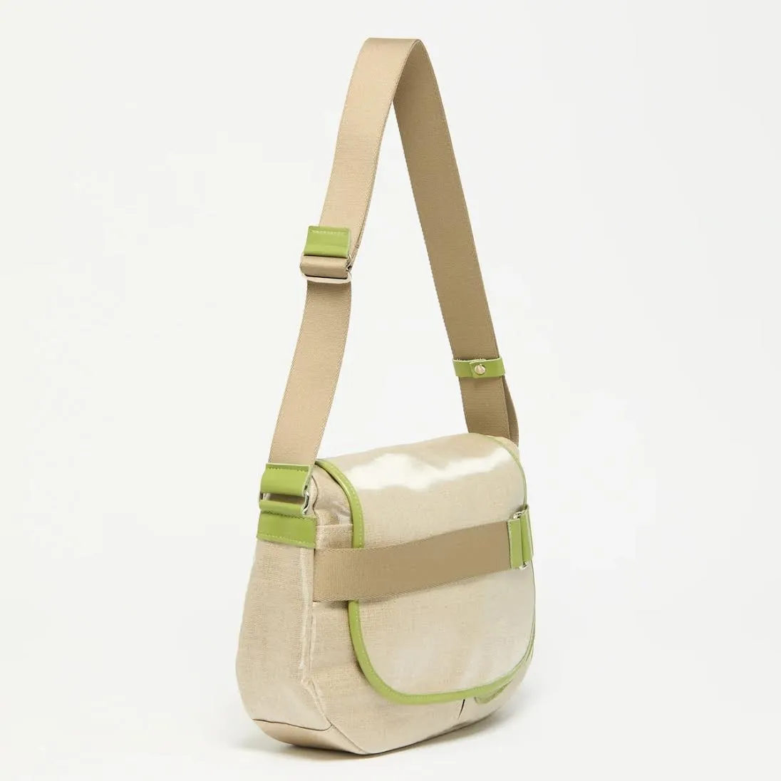 GABY Linen Summer Messenger Bag