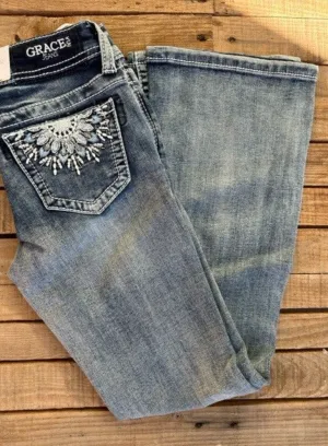 GBS605 Grace in LA girls Jeans