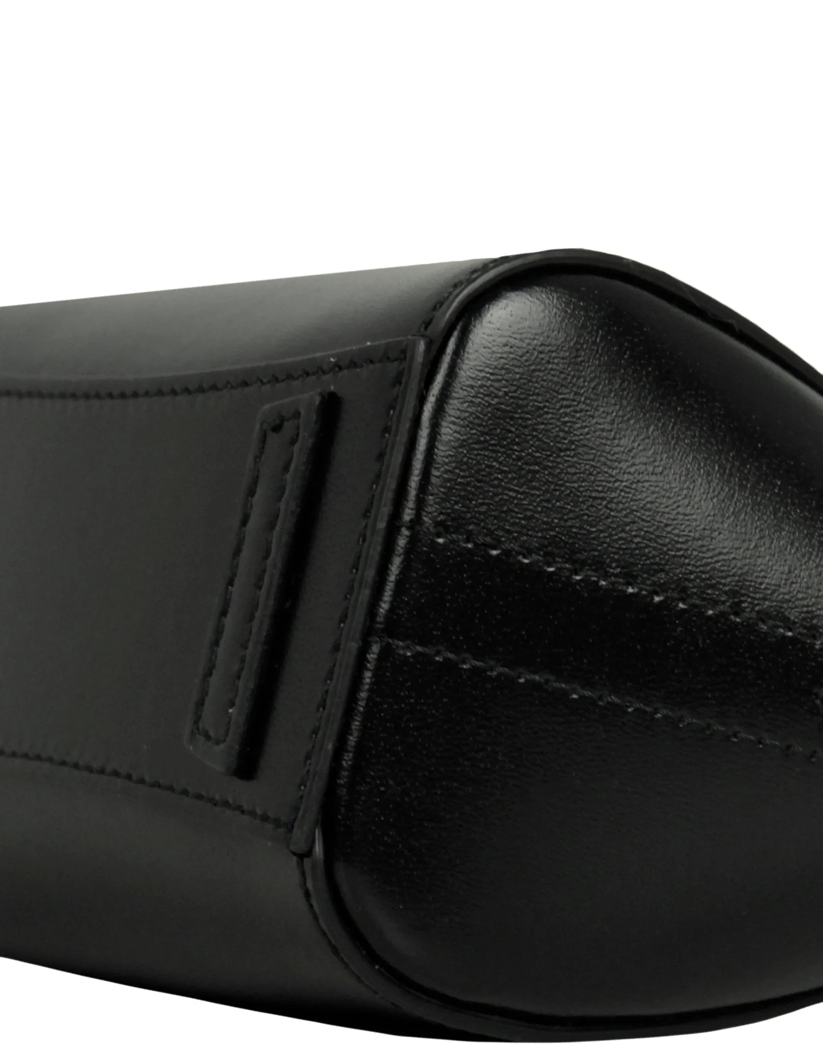 Givenchy Black Shiny Lord Calfskin Leather Micro Antigona Bag