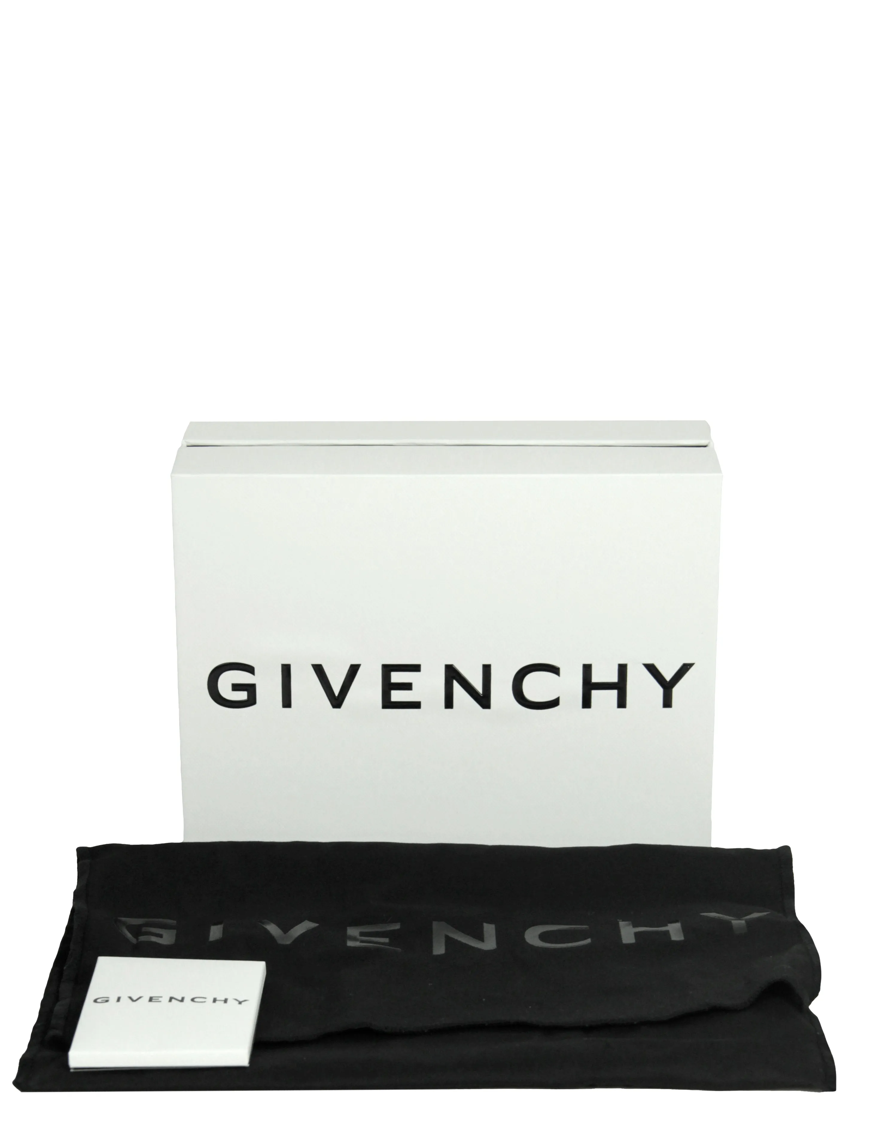 Givenchy Black Shiny Lord Calfskin Leather Micro Antigona Bag