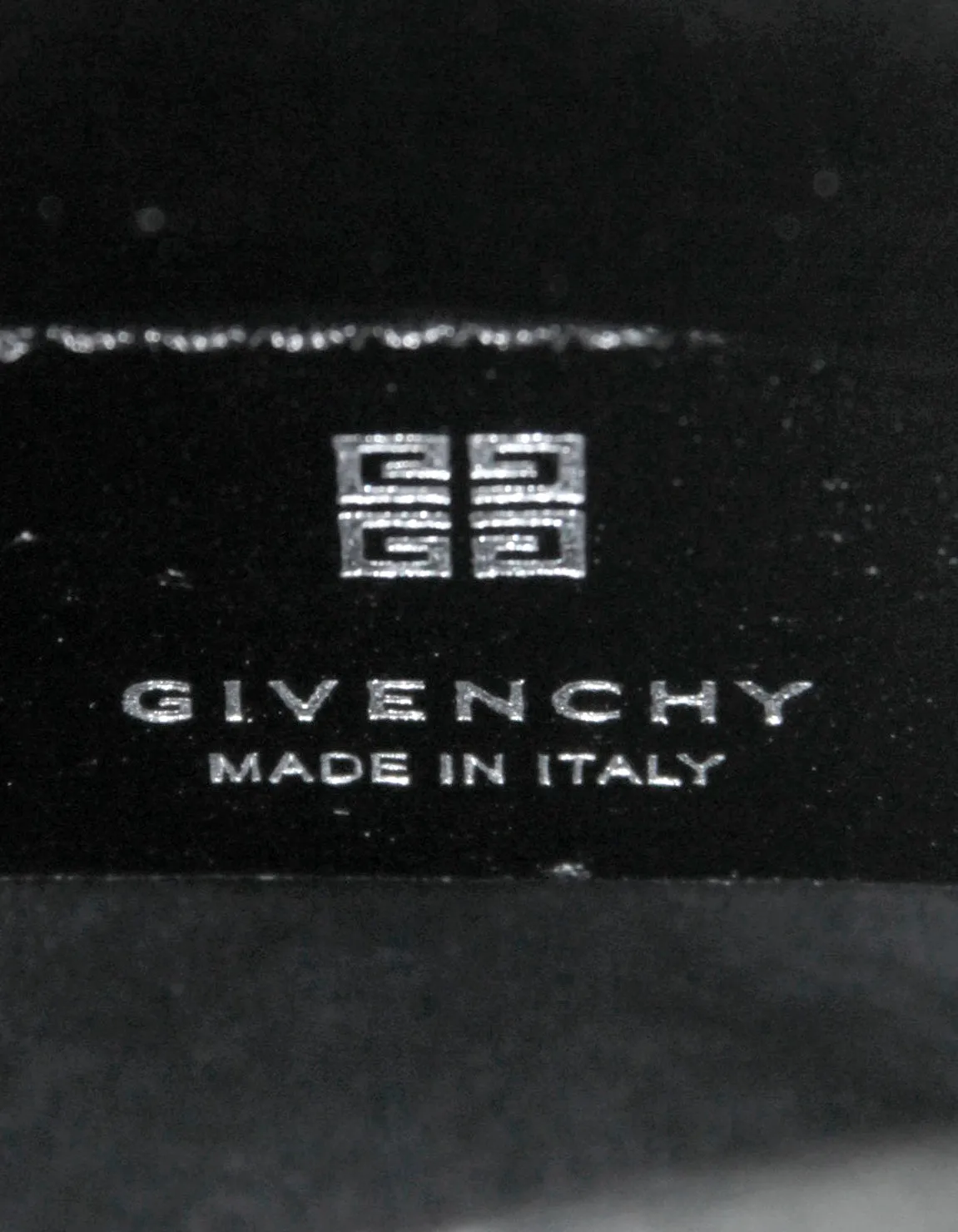 Givenchy Black Shiny Lord Calfskin Leather Micro Antigona Bag