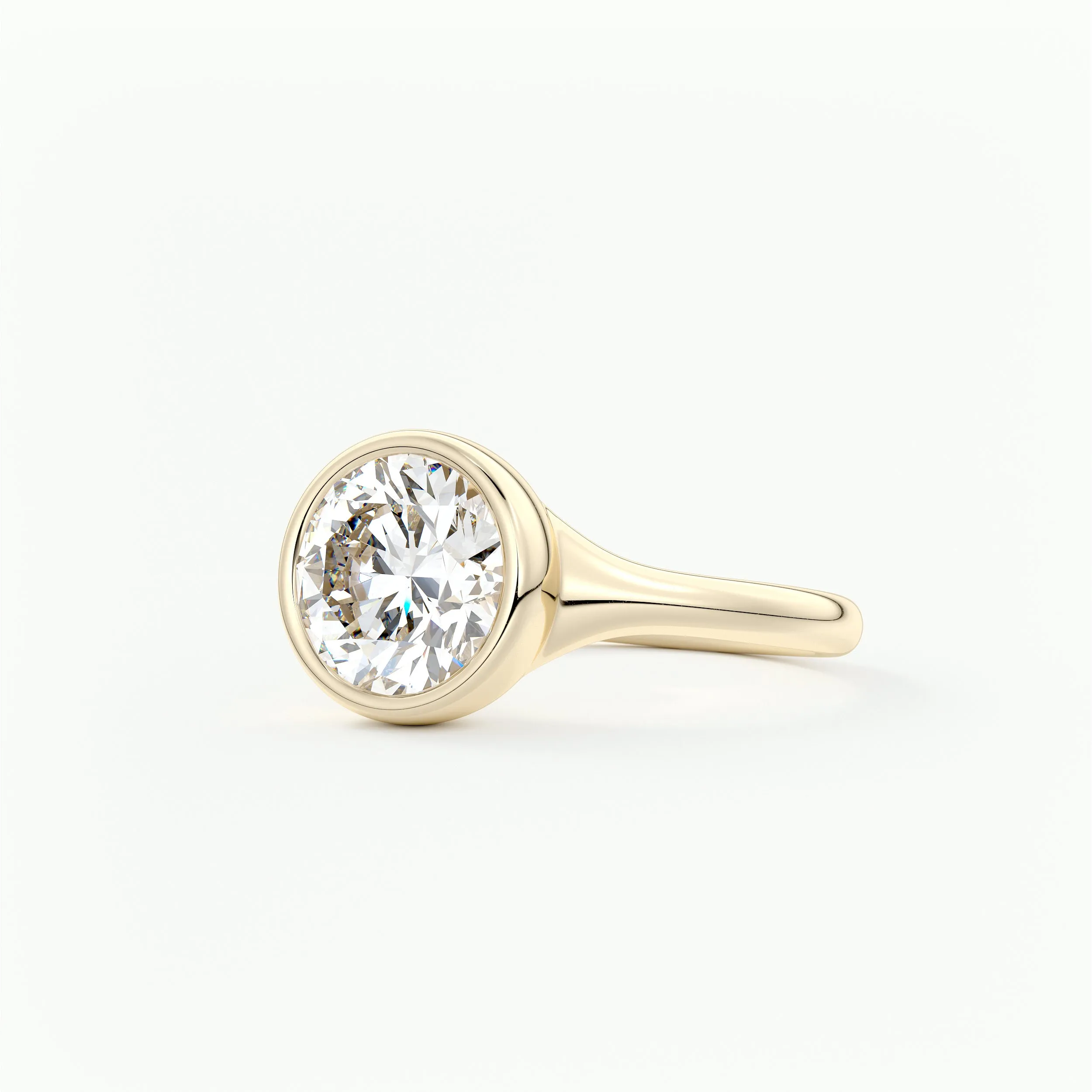 Golden Bathtub | Round