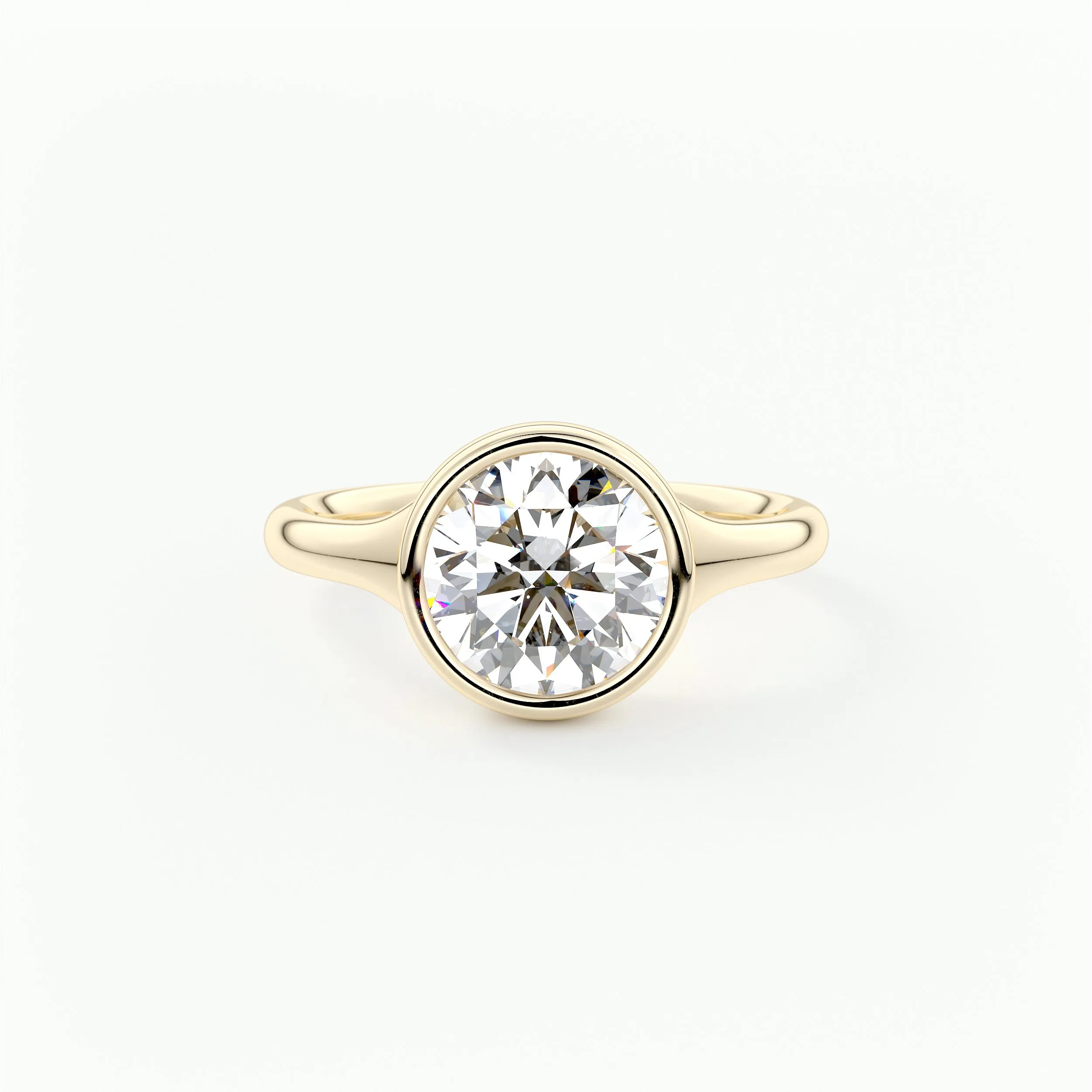 Golden Bathtub | Round