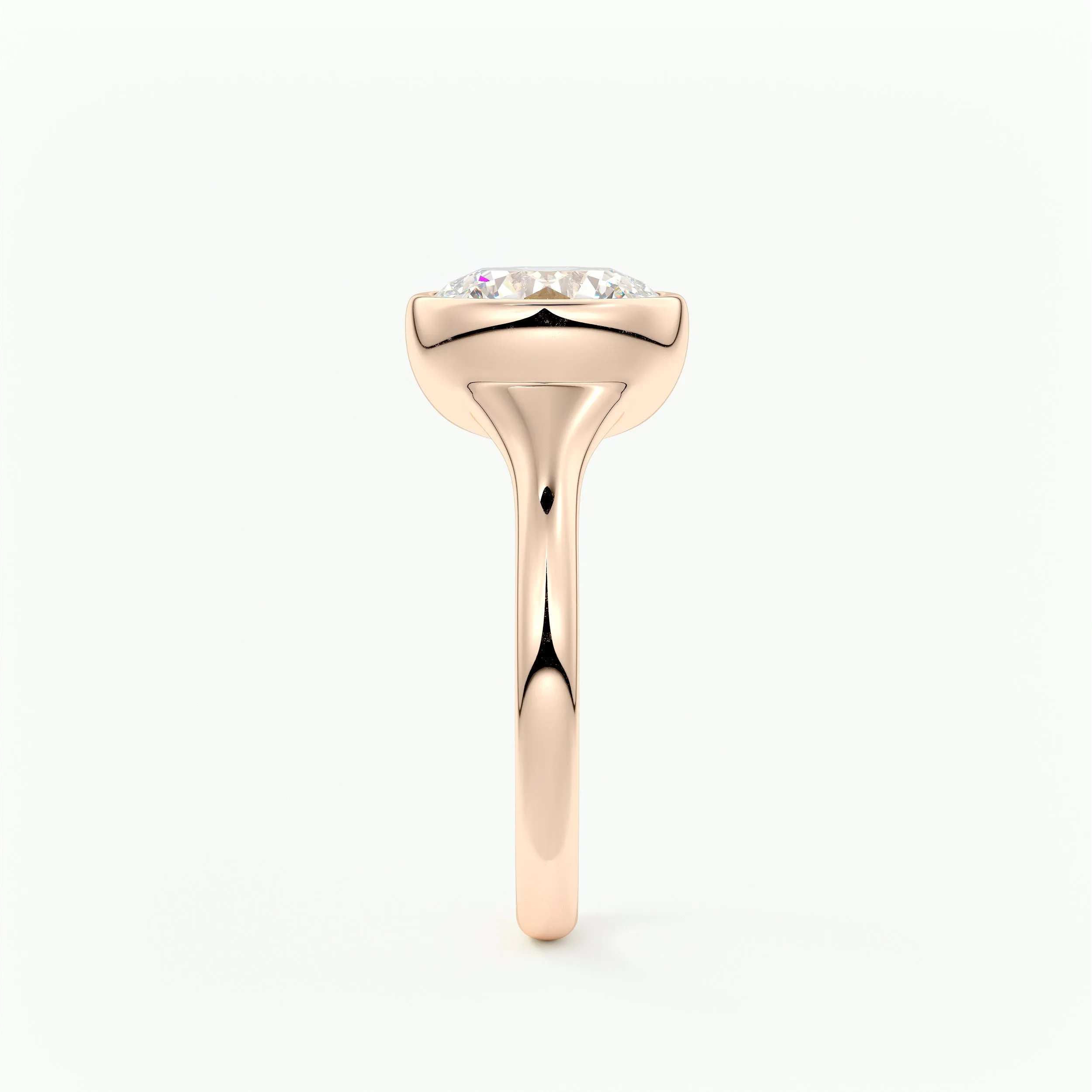Golden Bathtub | Round