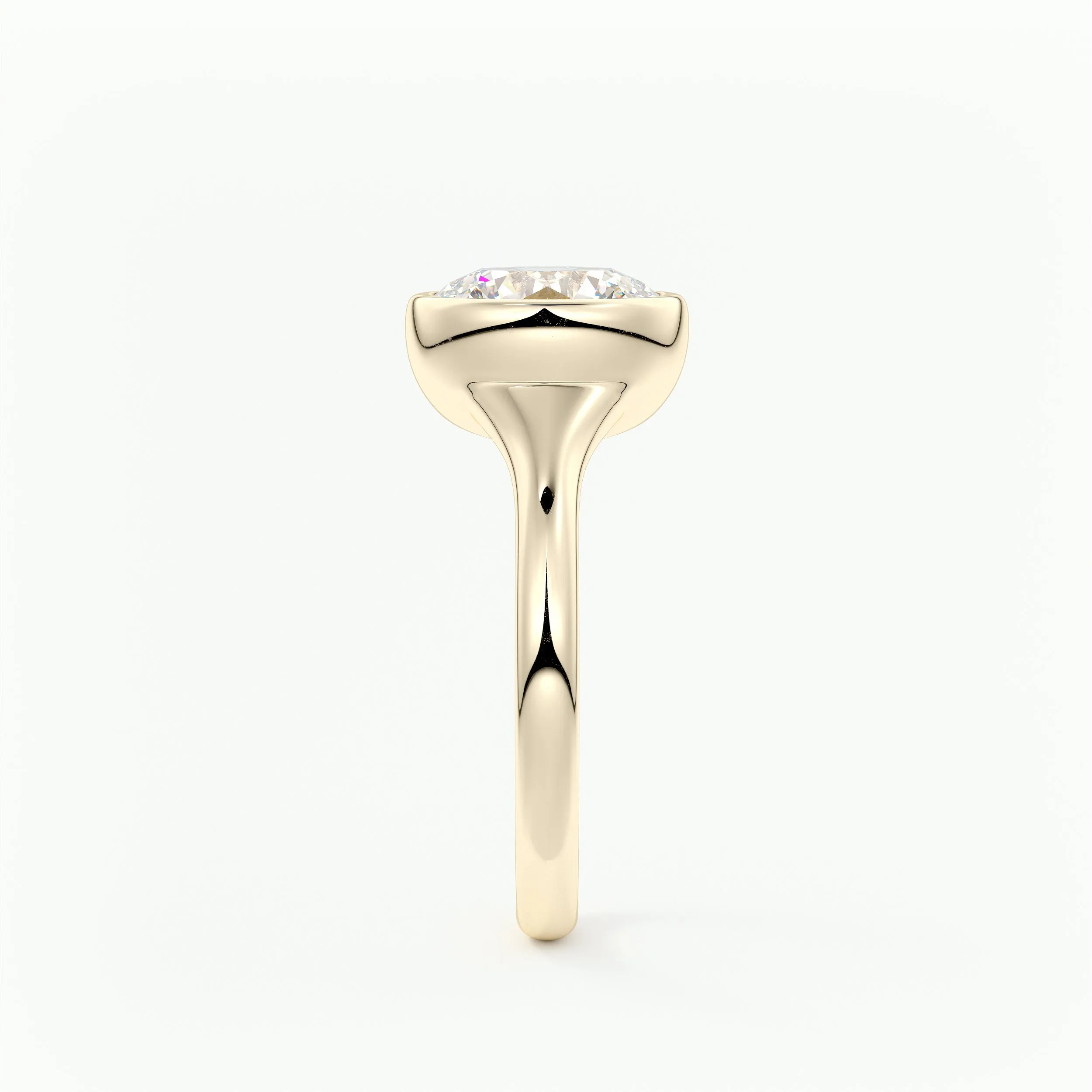 Golden Bathtub | Round