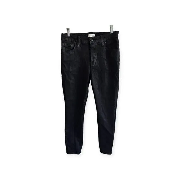 Good American Petite GP001ST Black001 Women Size 8/29 Skinny Jeans