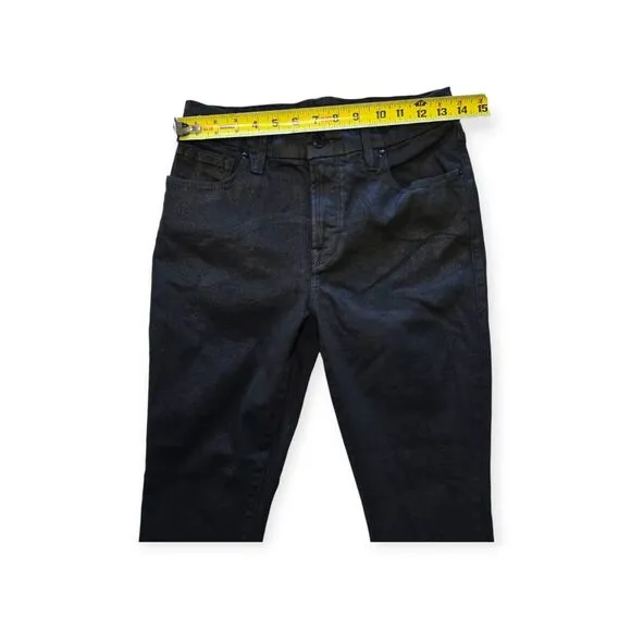 Good American Petite GP001ST Black001 Women Size 8/29 Skinny Jeans