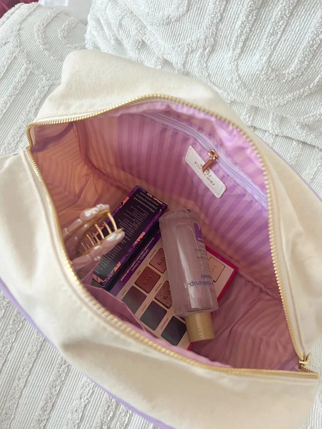 Good Night Purple XL Makeup Bag