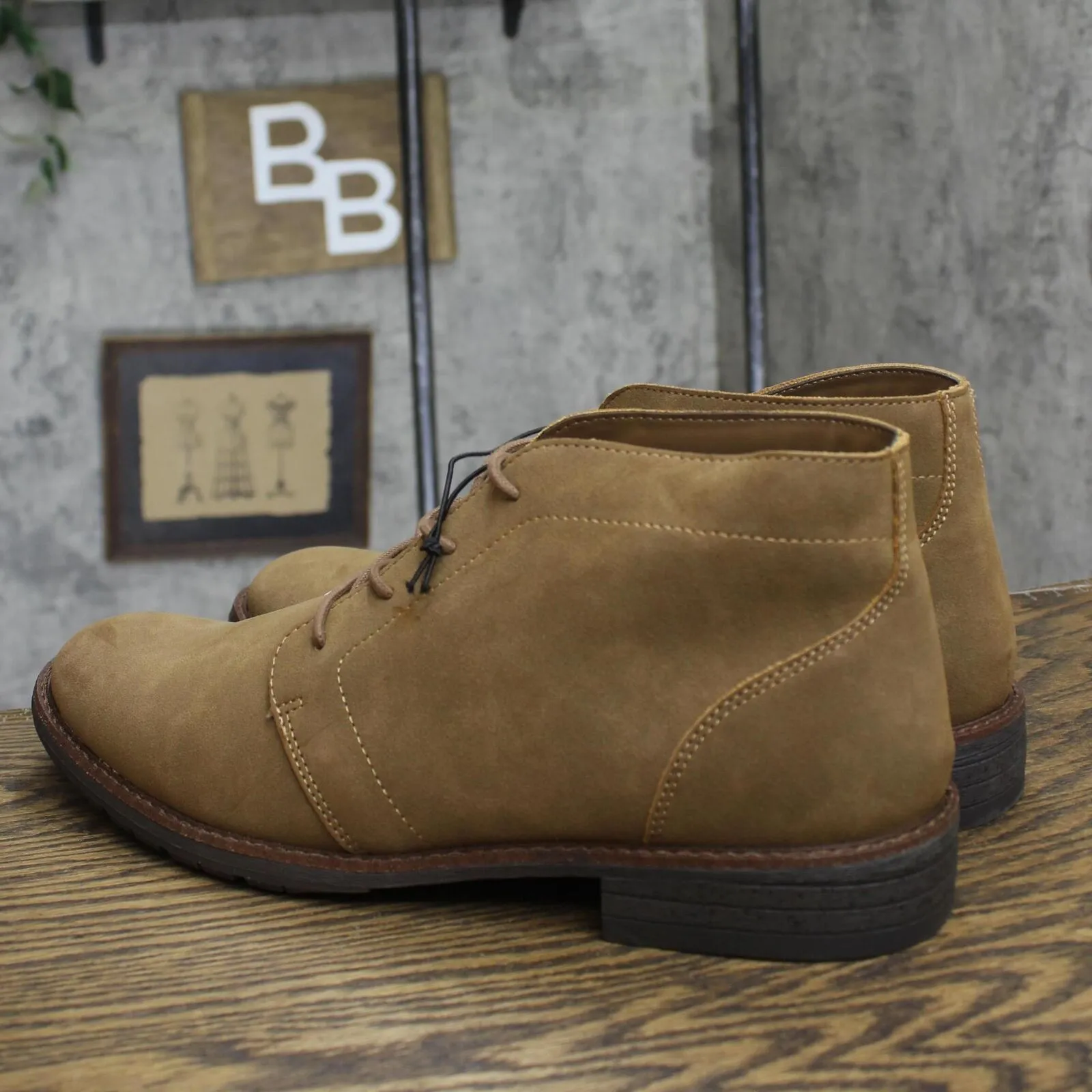 Goodfellow & Co Mens Jerad Chukka Boots 88097788 Walnut Brown 13