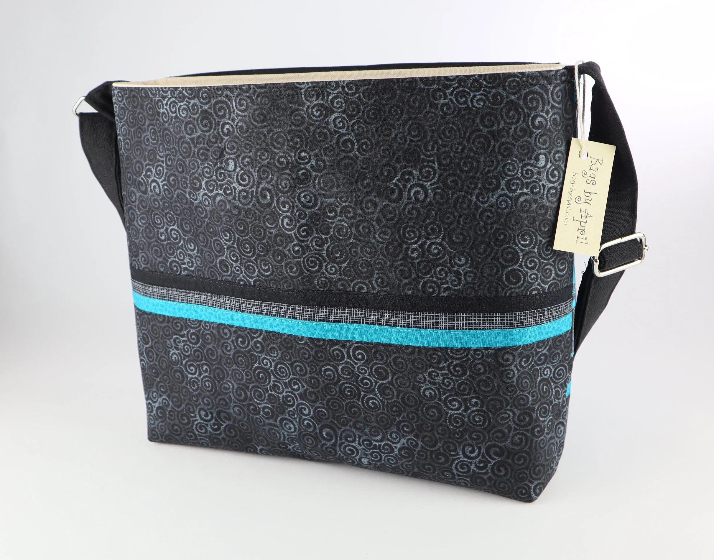 Gothic Death Head Moth Messenger Bag