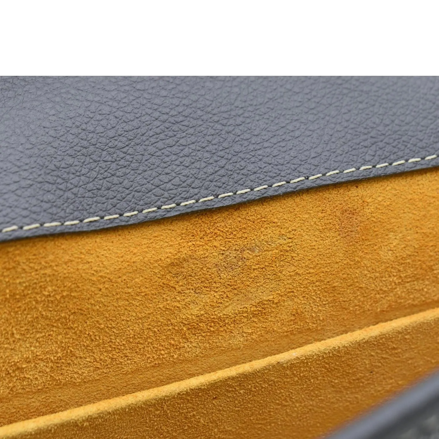 GOYARD Alexandre III Canvas Messenger Bag Black