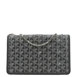 GOYARD Alexandre III Canvas Messenger Bag Black
