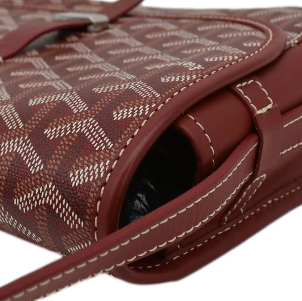GOYARD Belvedere PM Canvas Messenger Bag Red